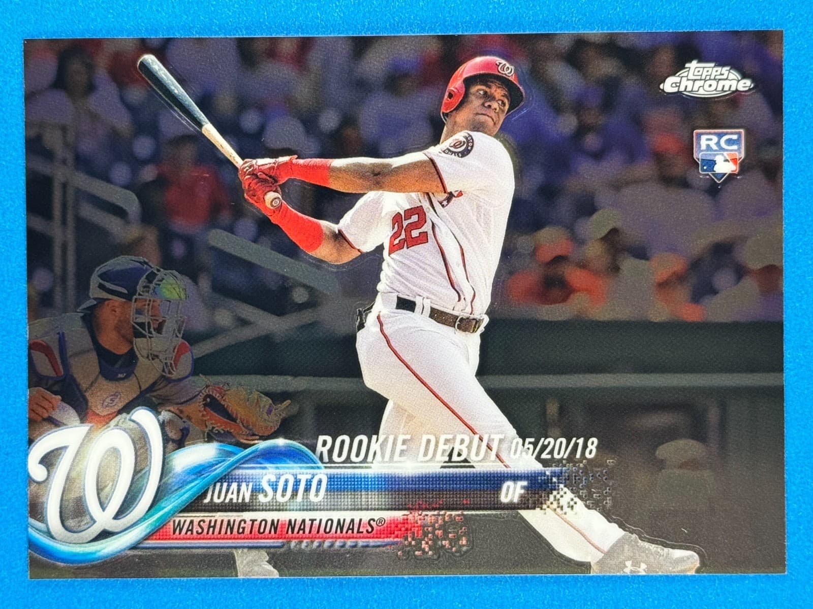 Juan Soto trading card