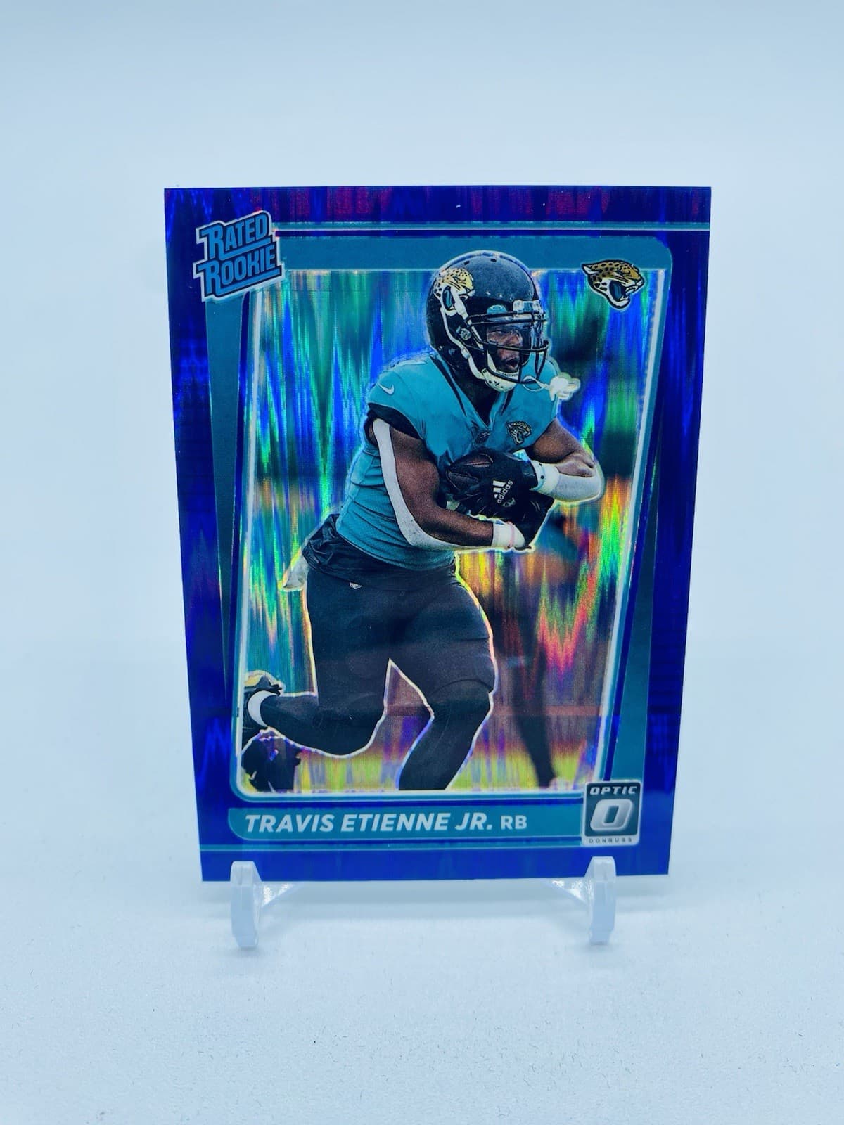 Travis Etienne Jr. 2021 panini Donruss Optic