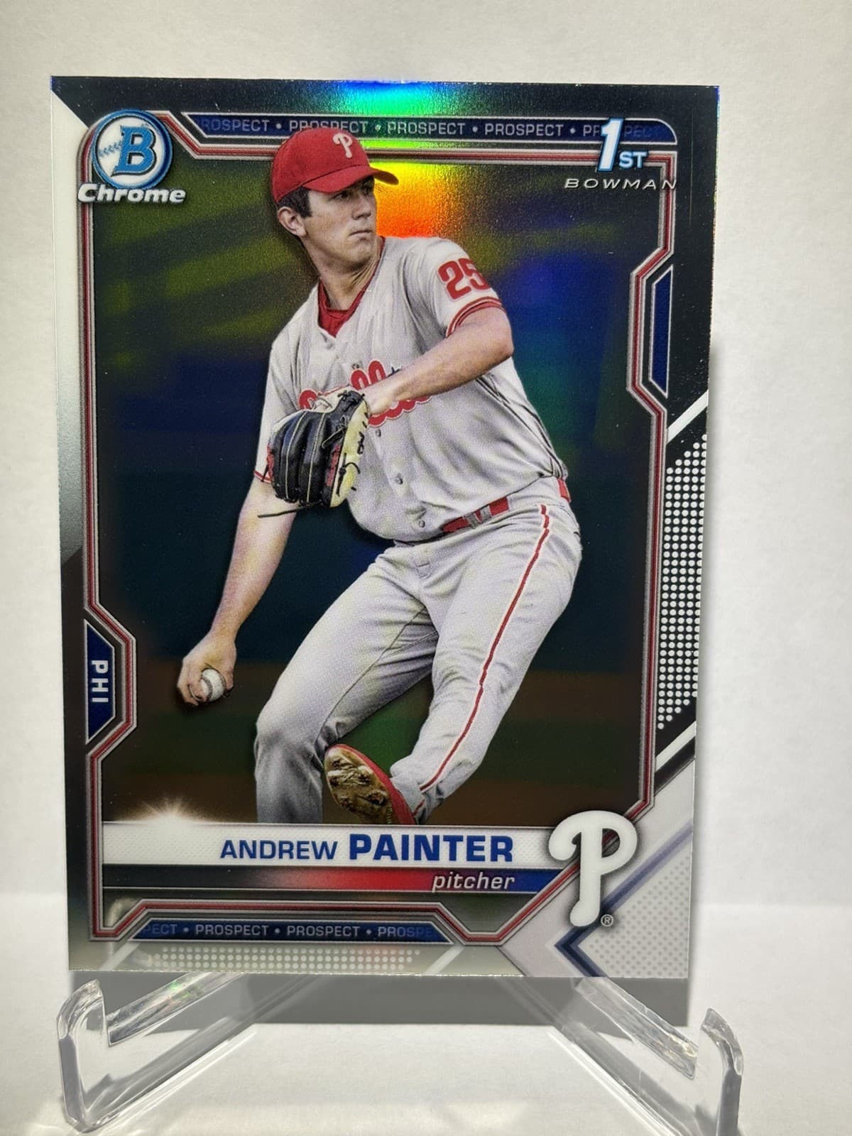 Andrew Painter trading card