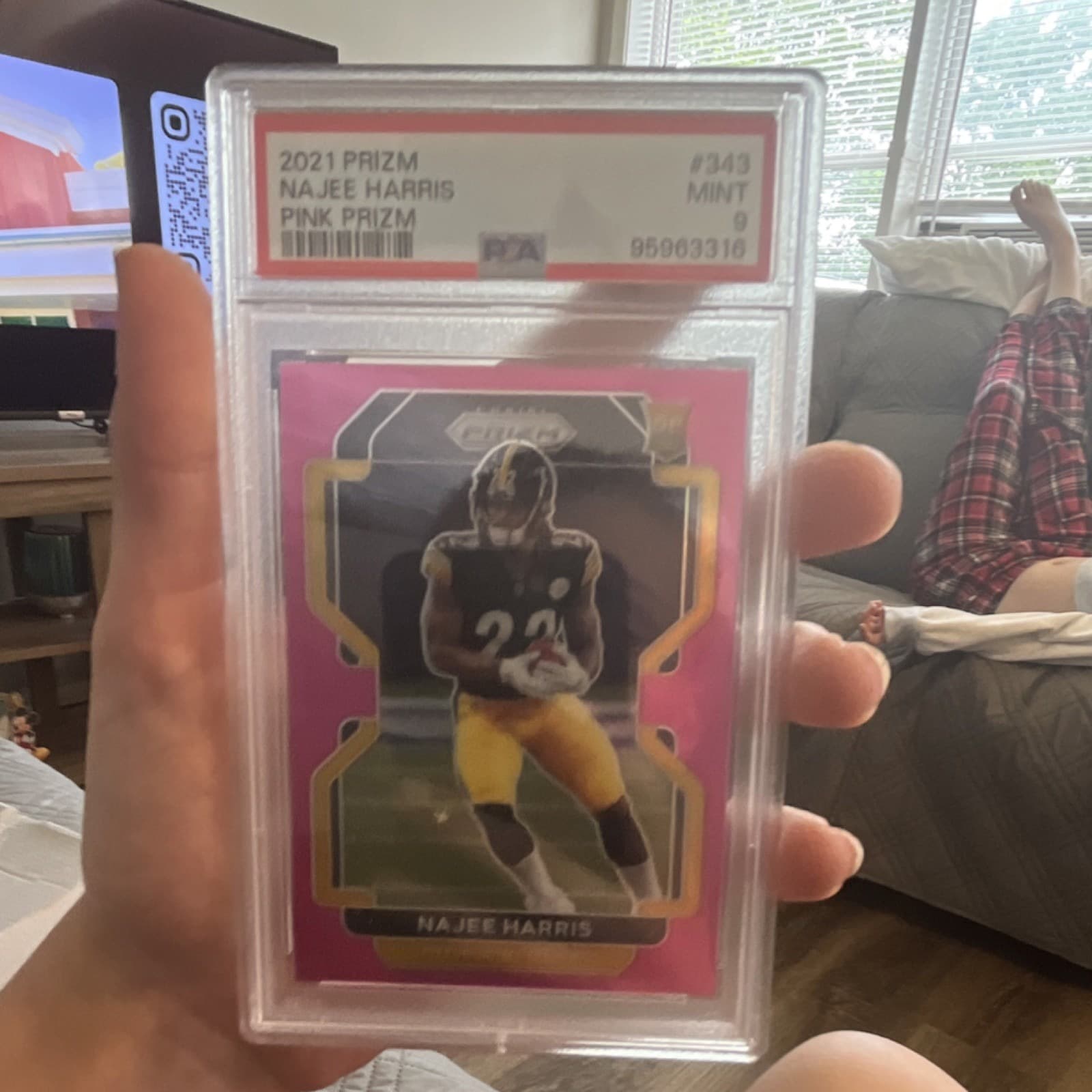Najee Harris 2021 panini Panini Prizm