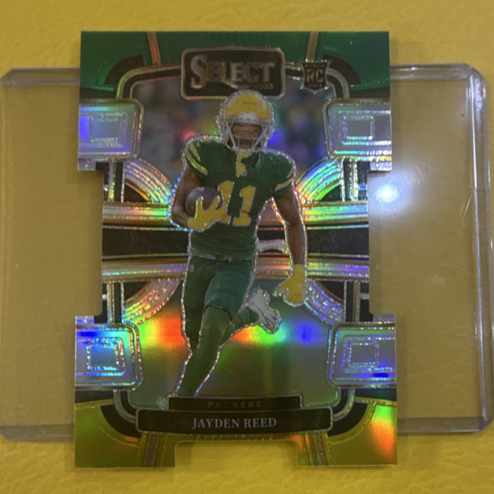 Jayden Reed 2023 panini Select Concourse Purple