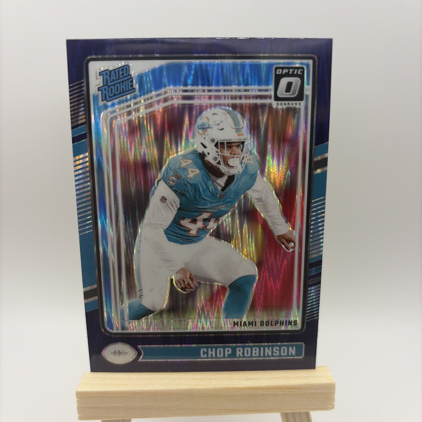 Chop Robinson trading card