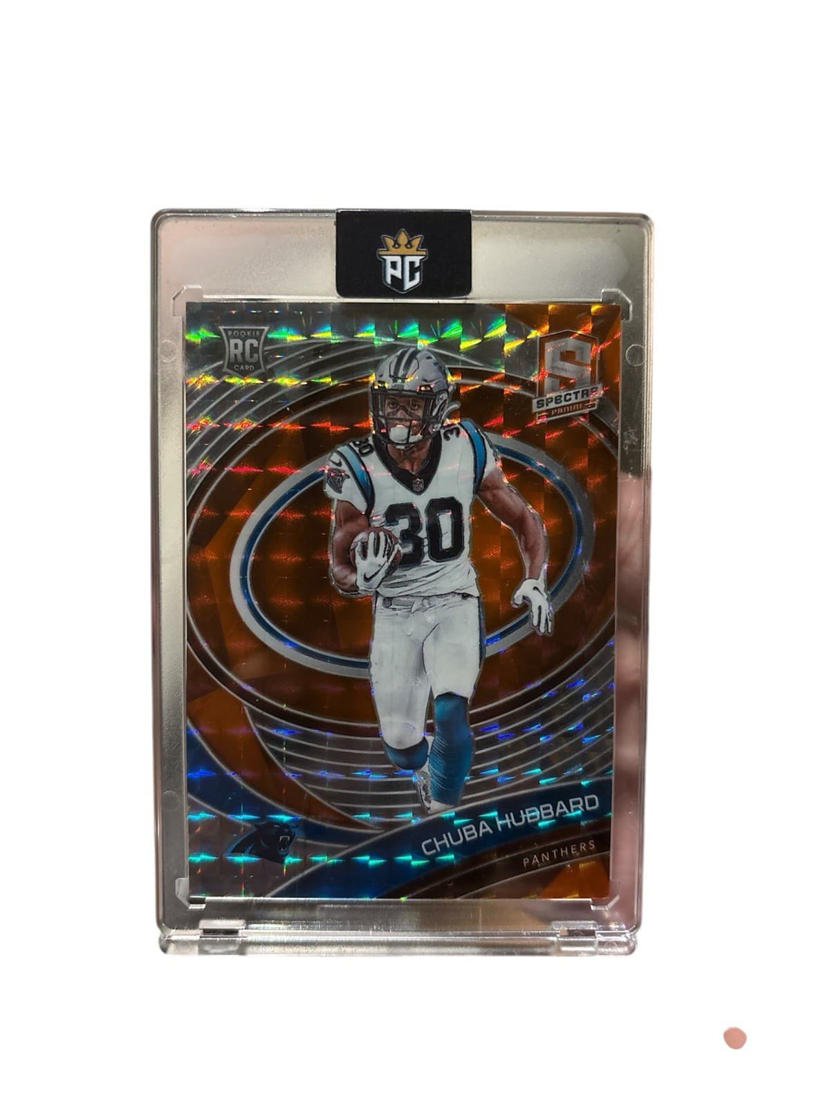 Chuba Hubbard 2021 panini