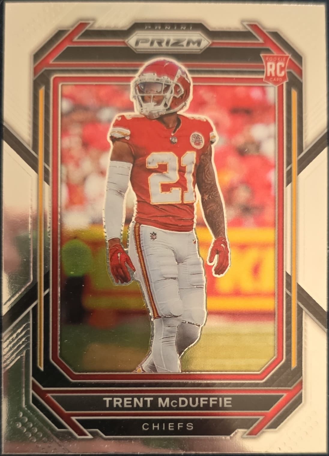 Trent McDuffie trading card