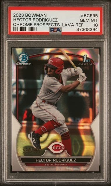 Hector Rodriguez trading card
