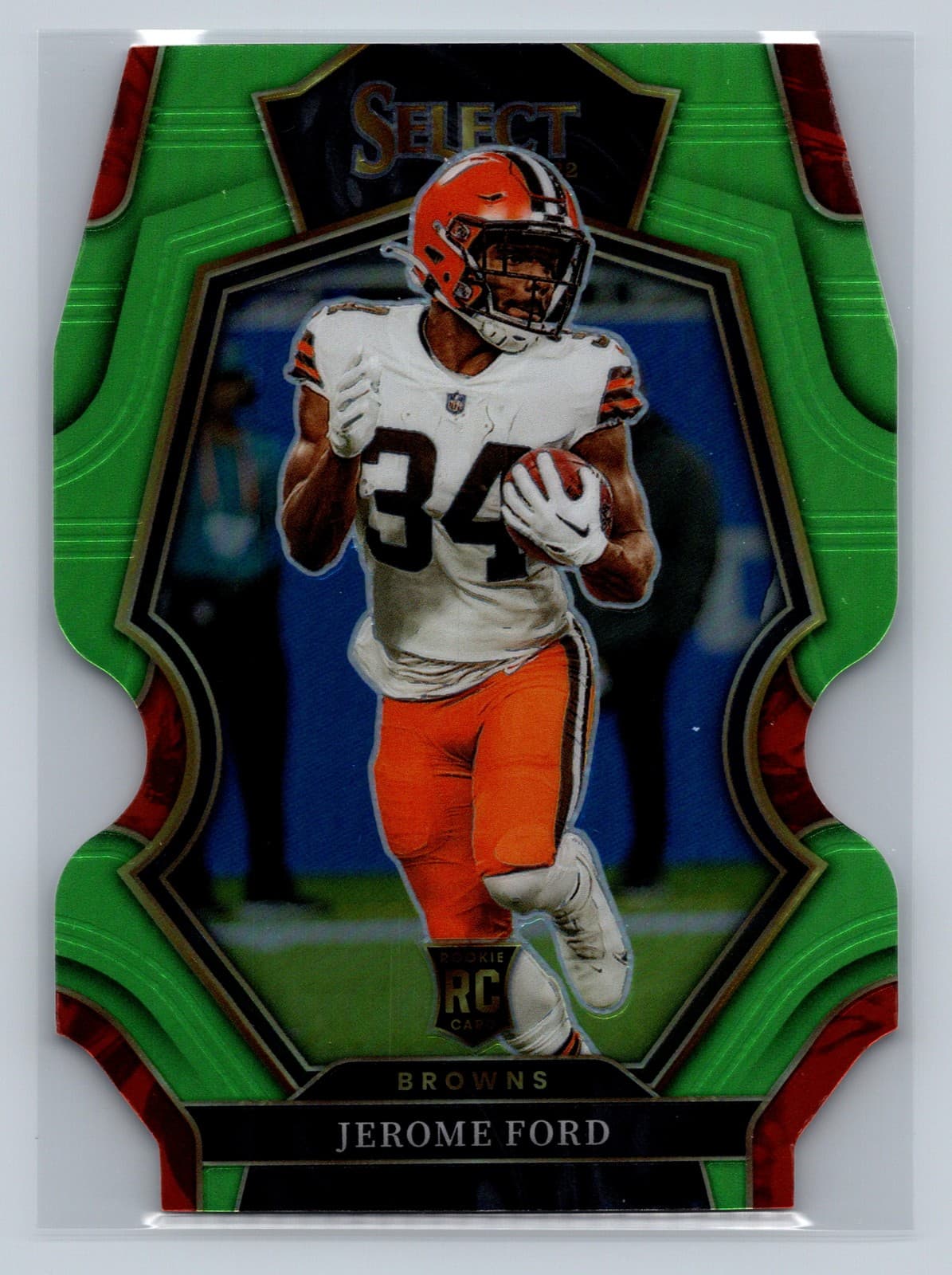 Jerome Ford trading card