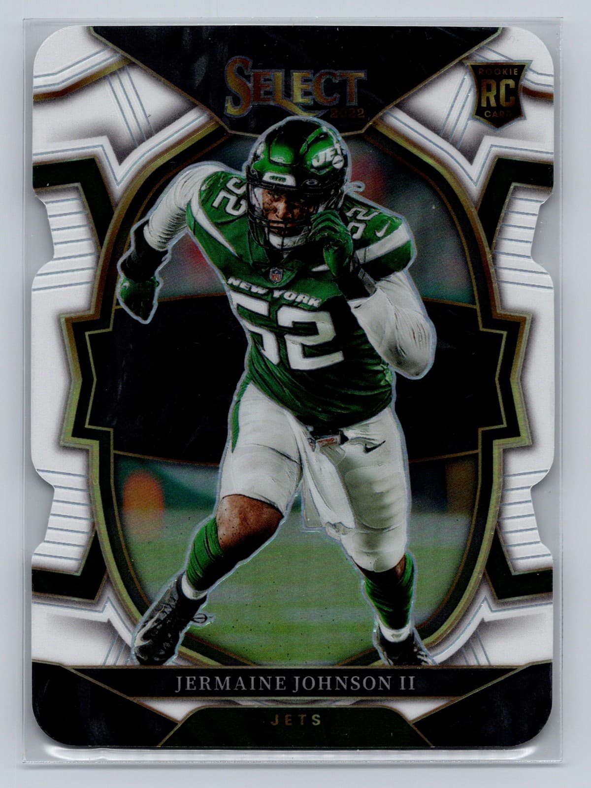 Jermaine Johnson II trading card