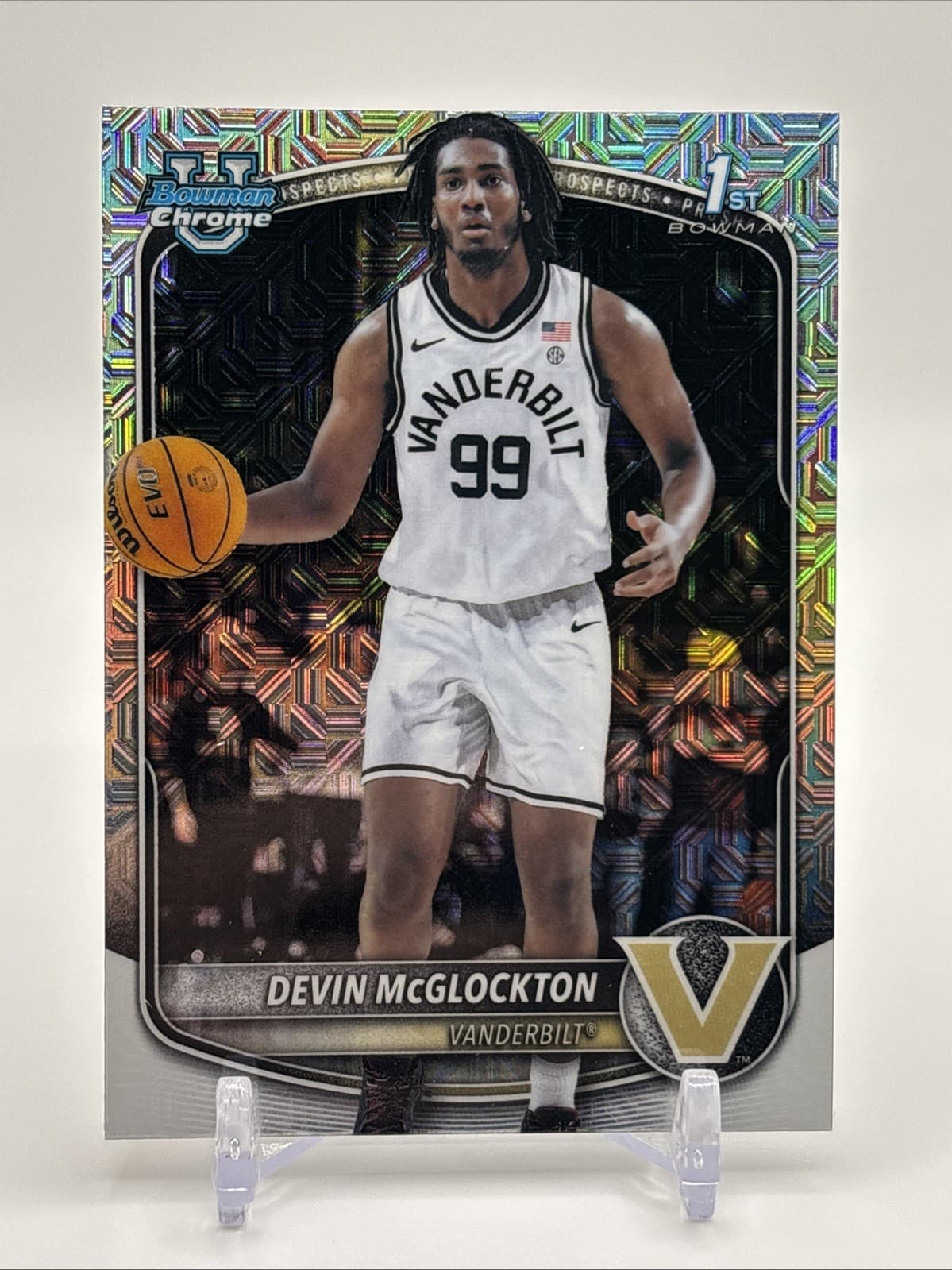 Devin McGlockton trading card