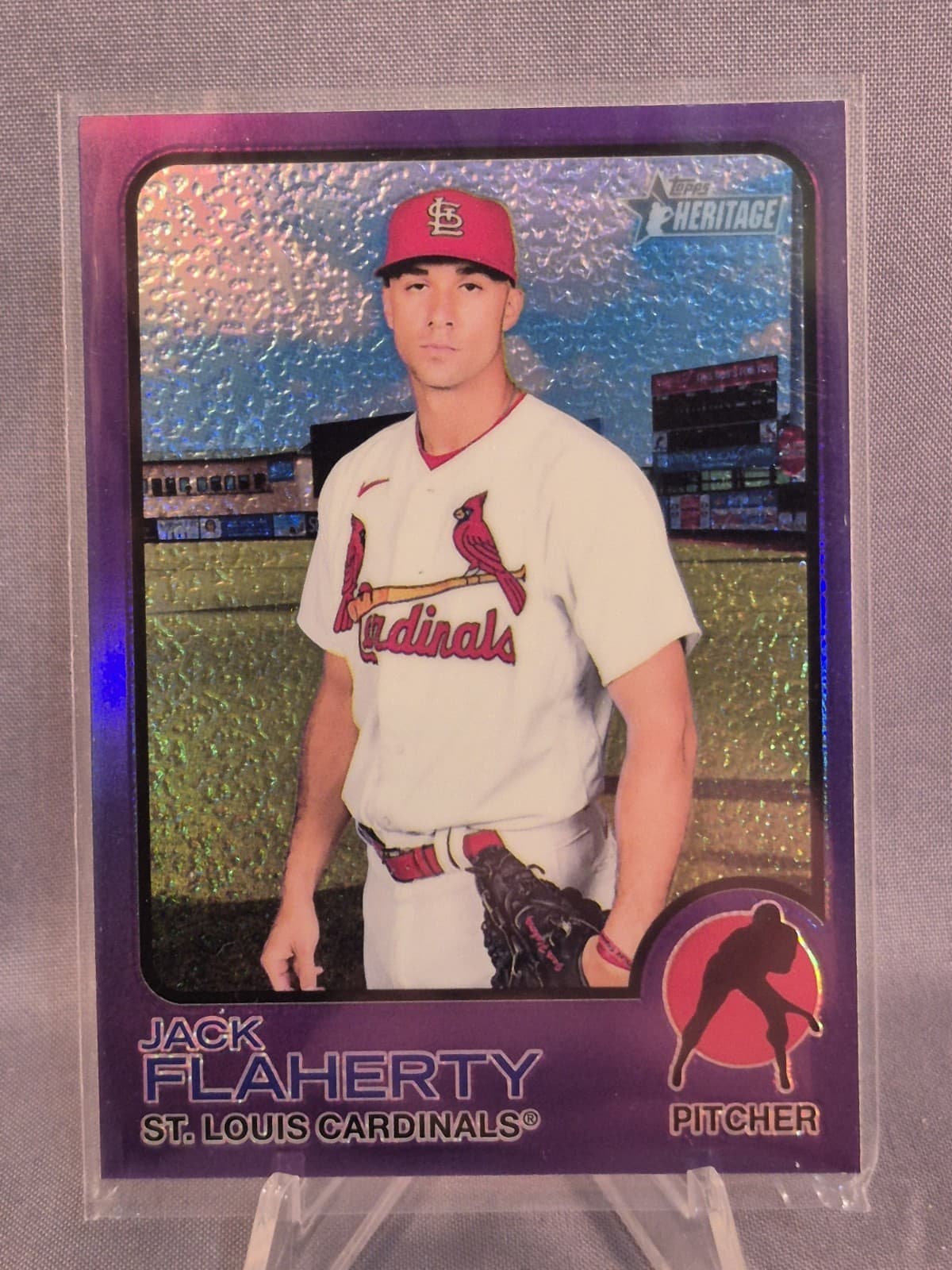 Jack Flaherty 2022 topps Topps Heritage