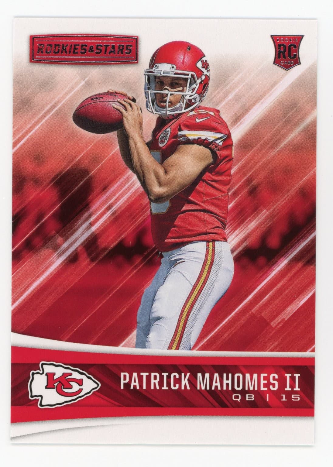 Patrick Mahomes II 2017 panini