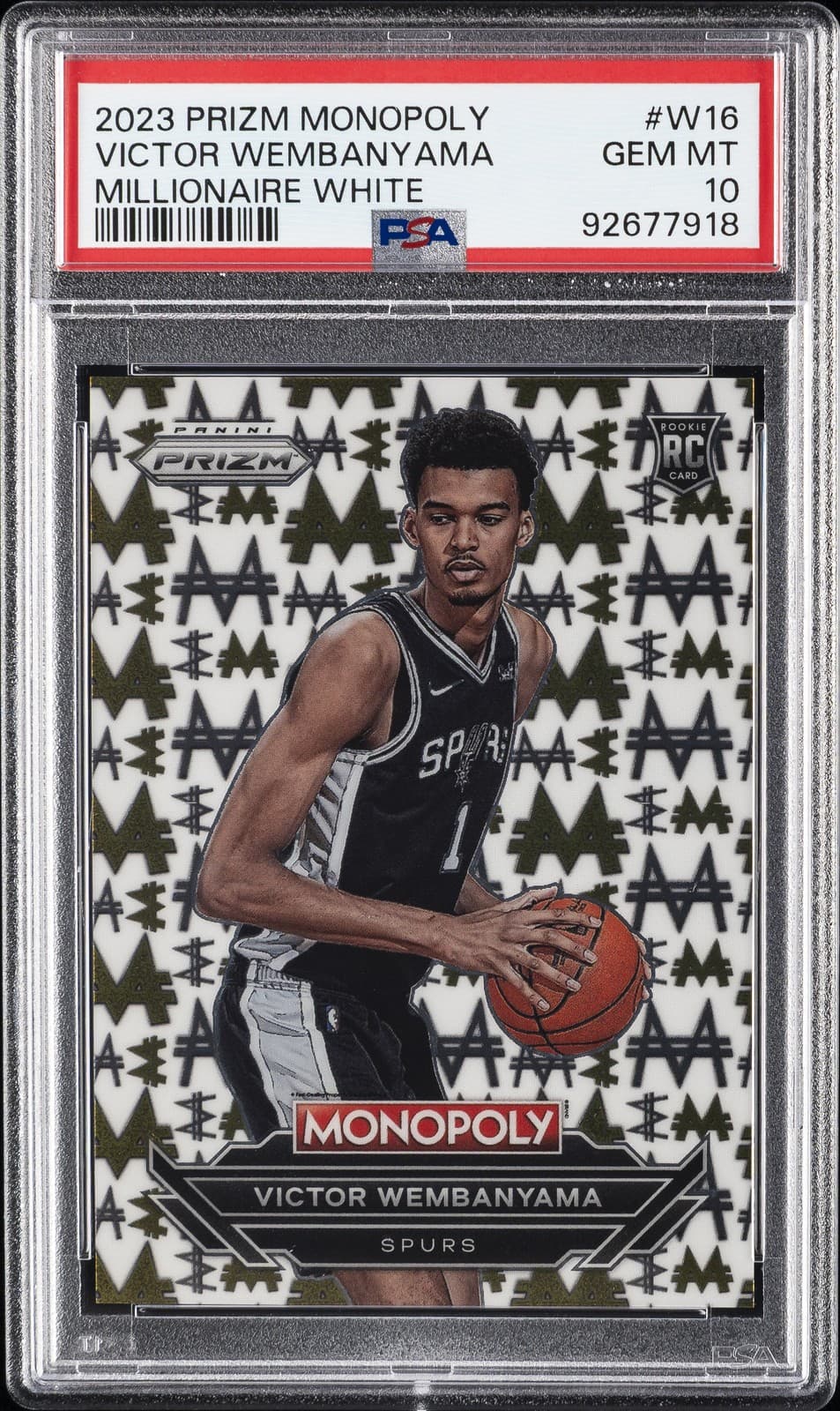 Victor Wembanyama 2023 panini Panini Prizm Monopoly