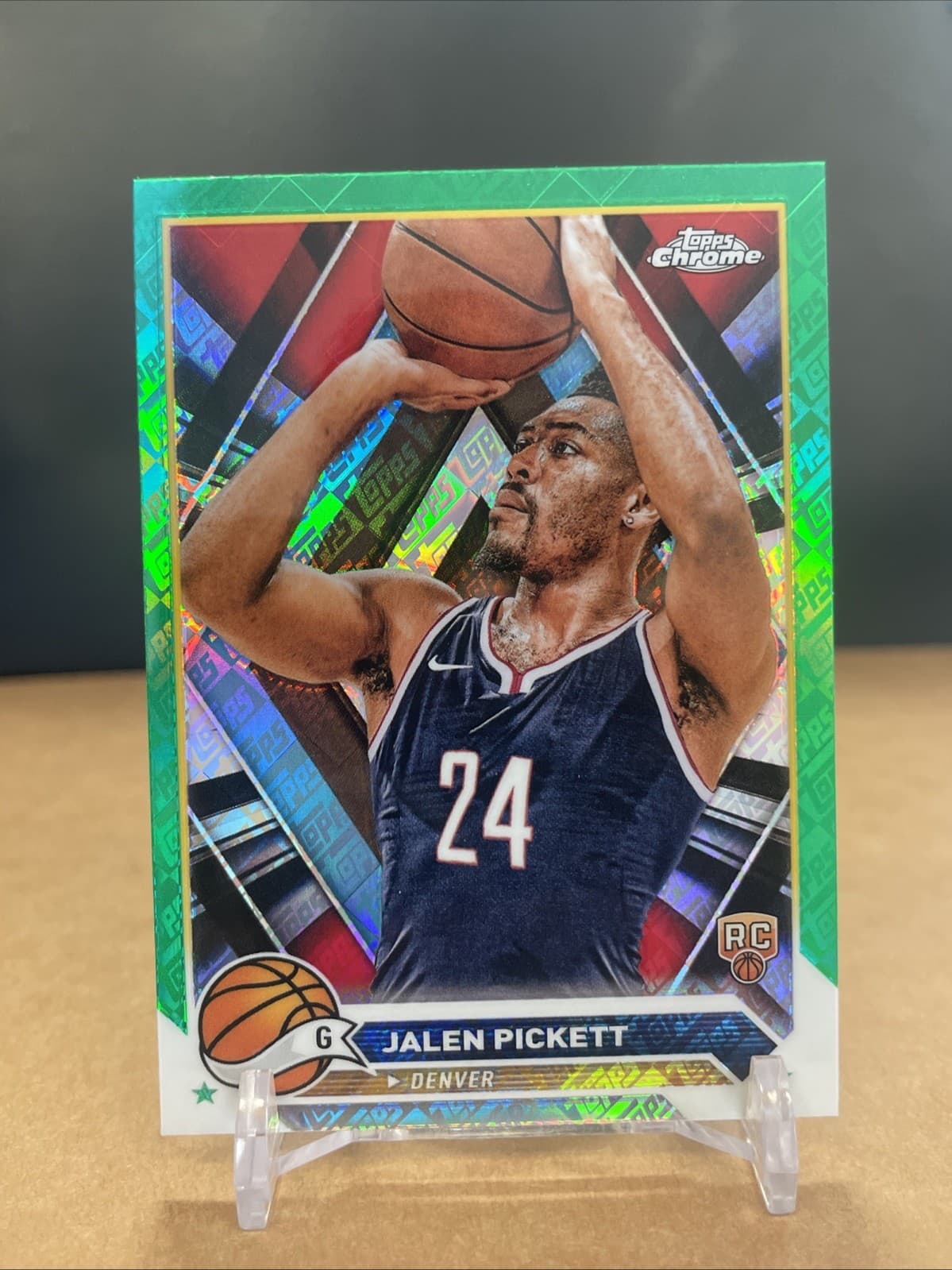 Jalen Pickett 2023 topps Topps Chrome