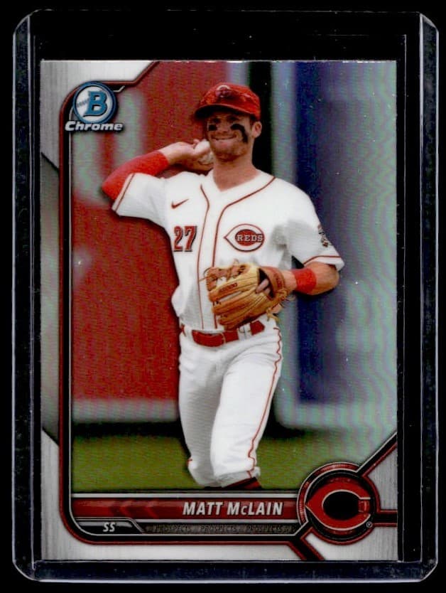 Matt McLain 2022 bowman Bowman Chrome