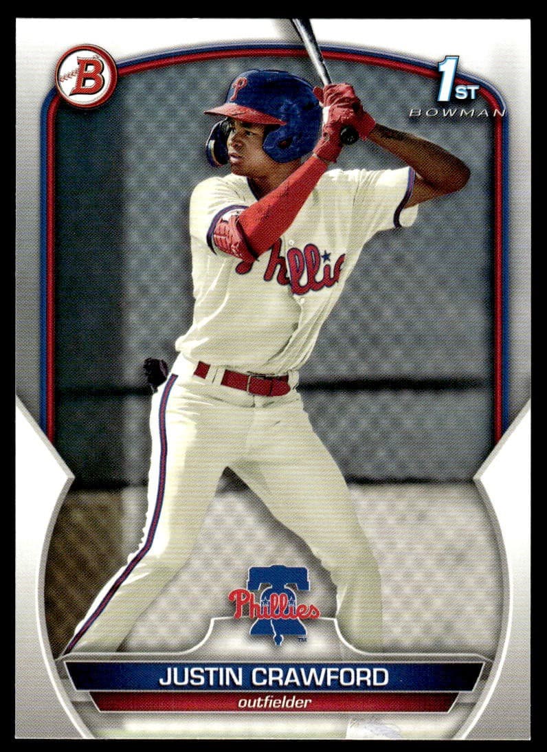 Justin Crawford 2023 bowman Bowman