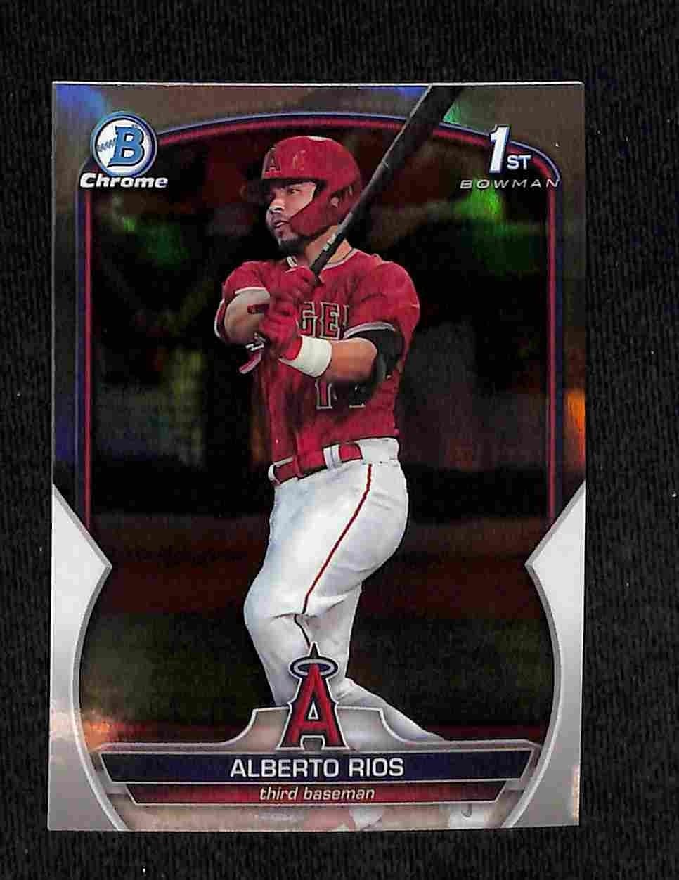 Alberto Rios trading card
