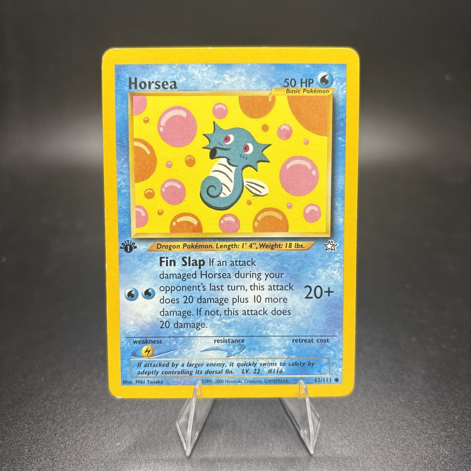 Horsea 2000 Pokemon Neo Genesis