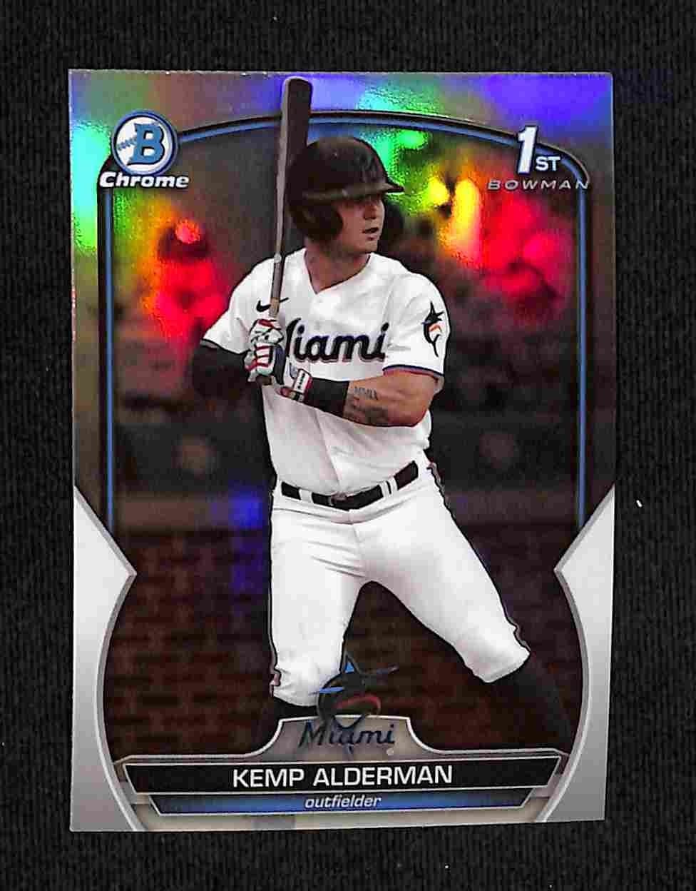 Kemp Alderman trading card