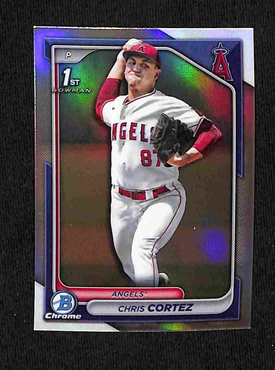 Chris Cortez 2024 bowman Bowman Draft Sapphire Edition