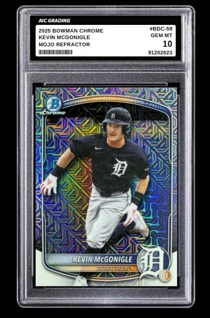 Kevin McGonigle 2025 bowman Bowman Draft