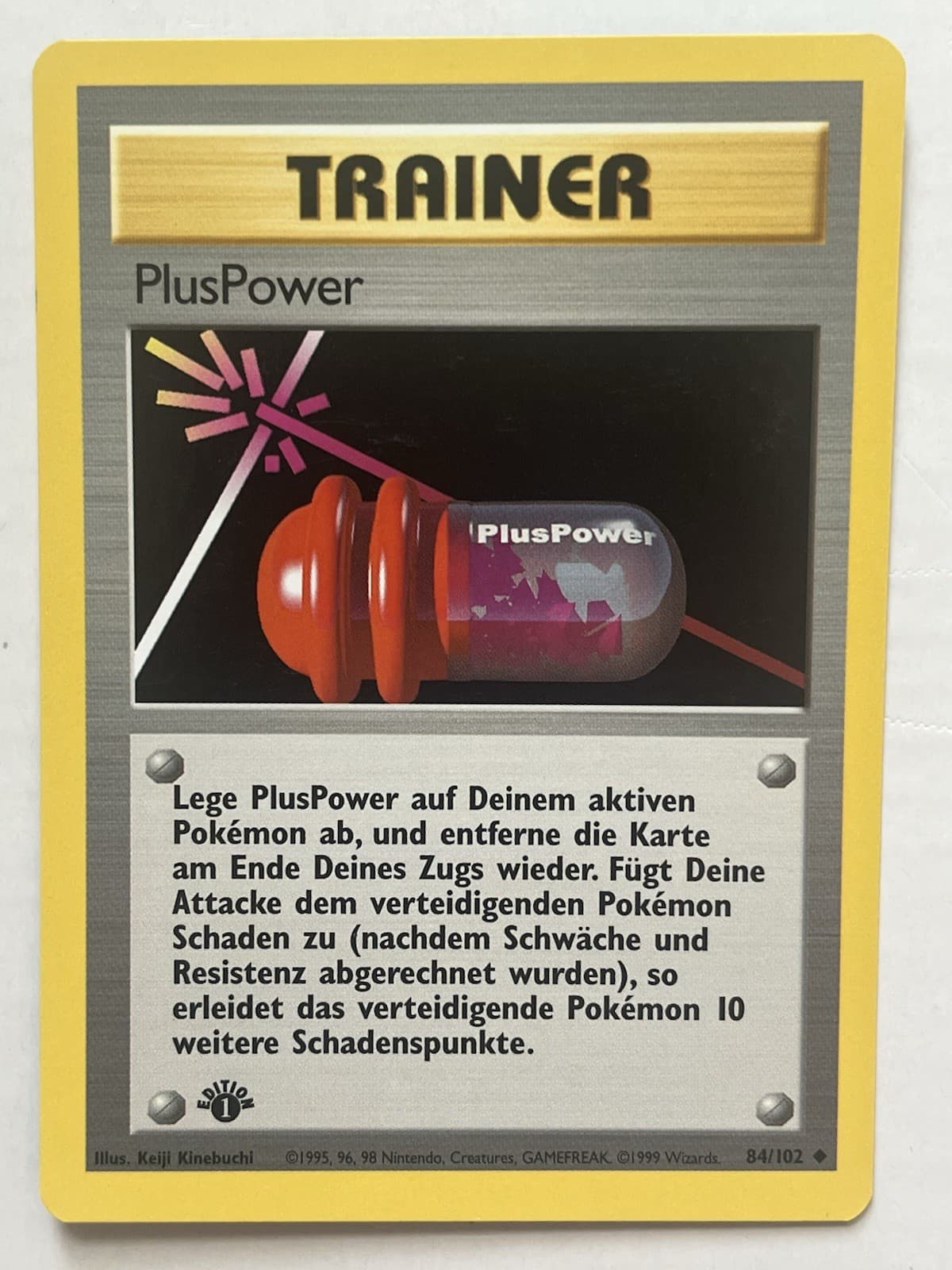 PlusPower trading card