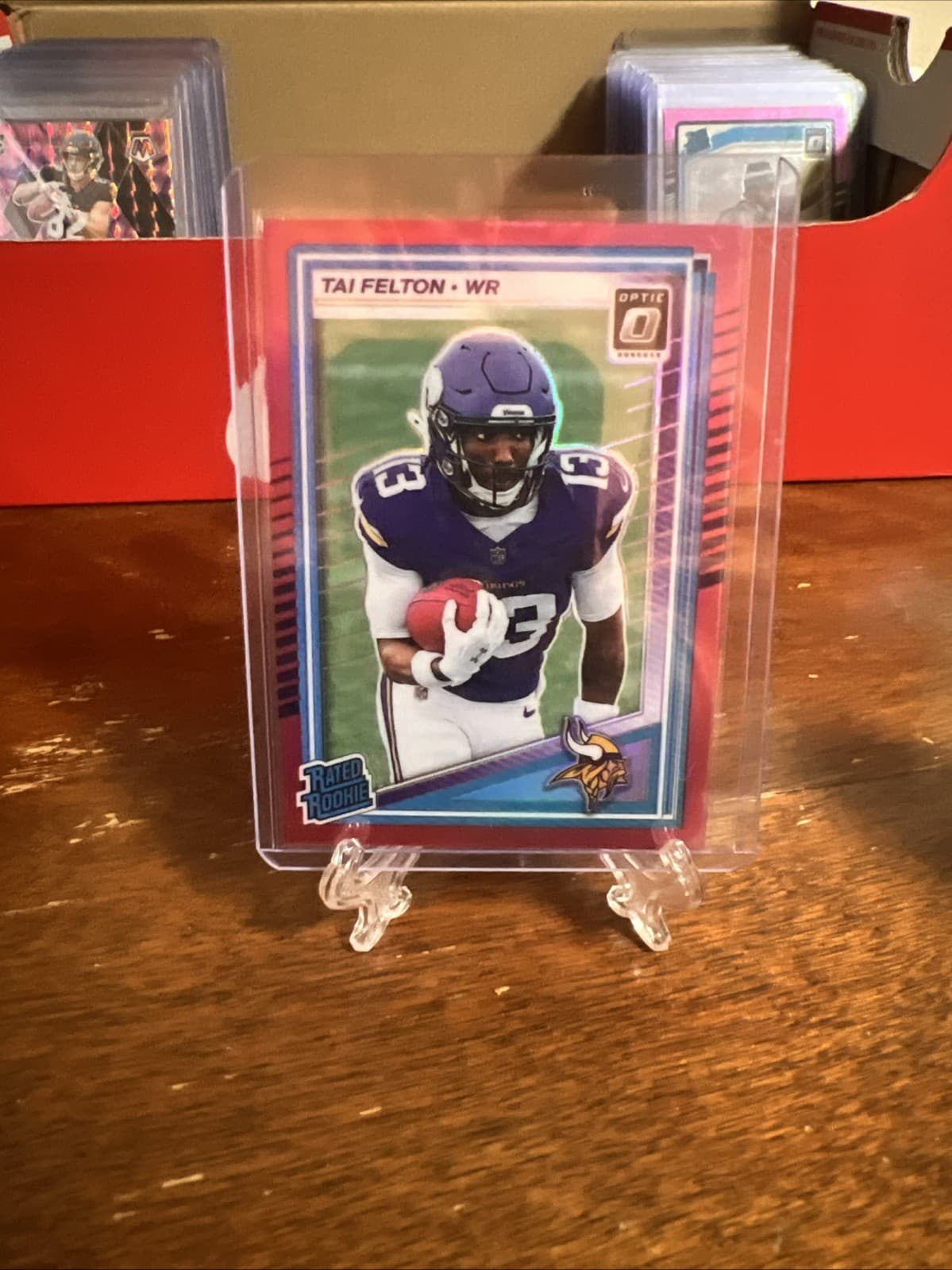Tai Felton trading card