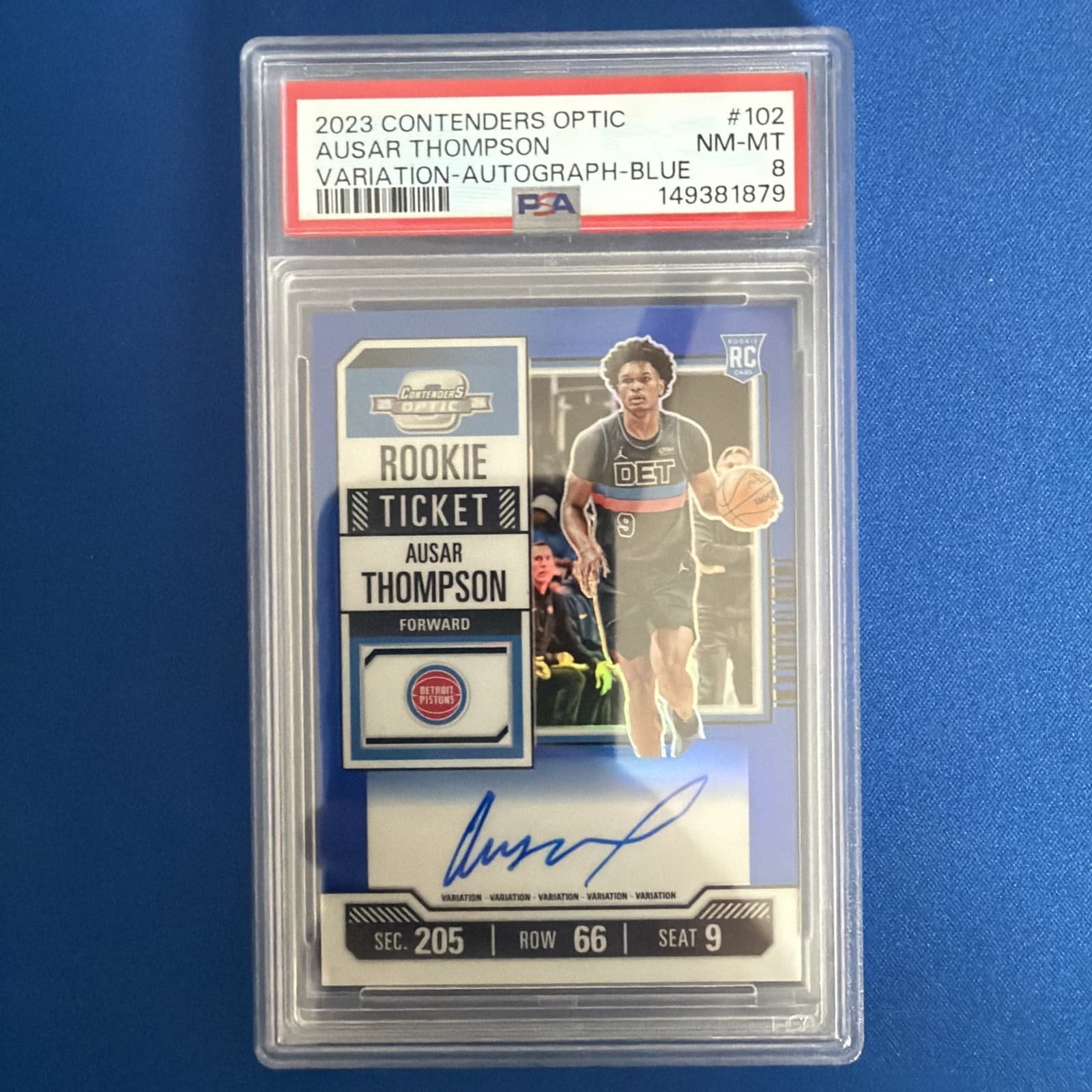 Ausar Thompson 2023 panini Panini Contenders Optic