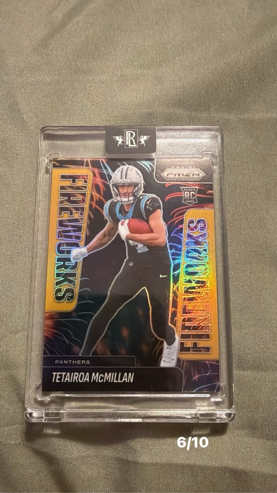 Tetairoa McMillan 2025 panini Panini Prizm