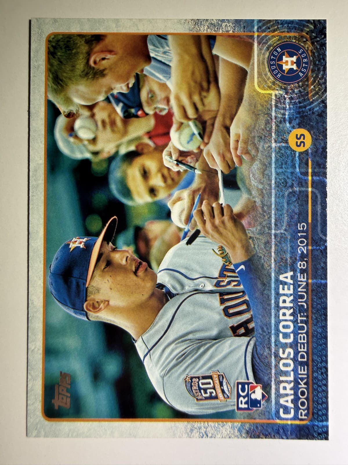 Carlos Correa 2015 topps