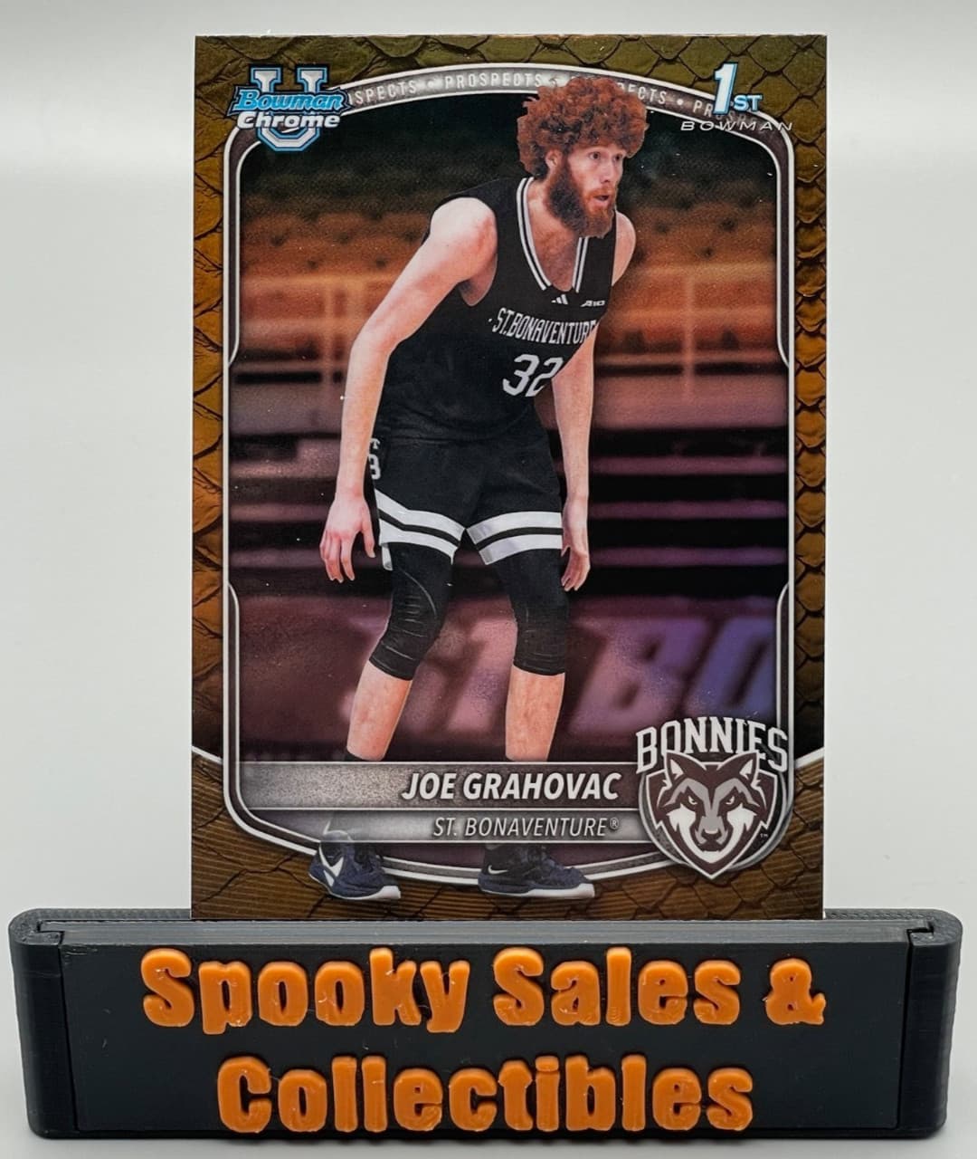 Joe Grahovac trading card