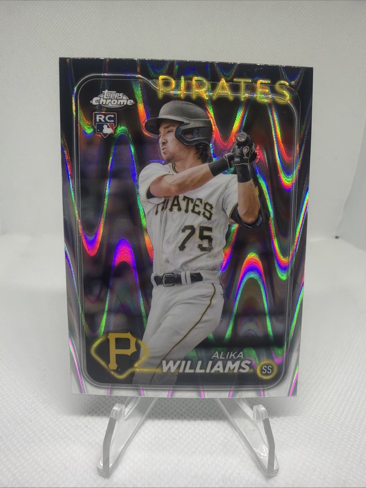 Alika Williams trading card