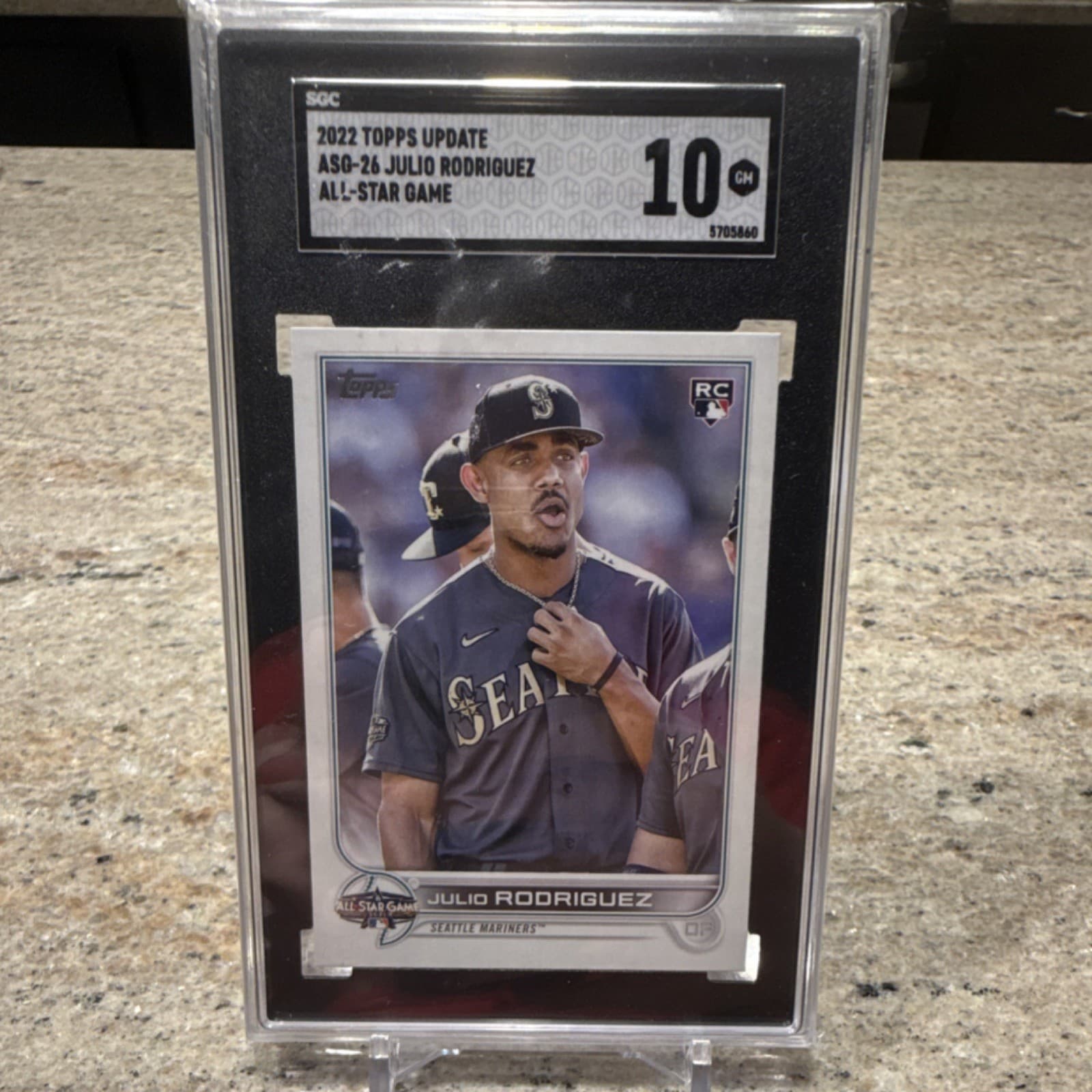 Julio Rodriguez 2022 topps Topps Update