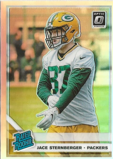 Jace Sternberger trading card