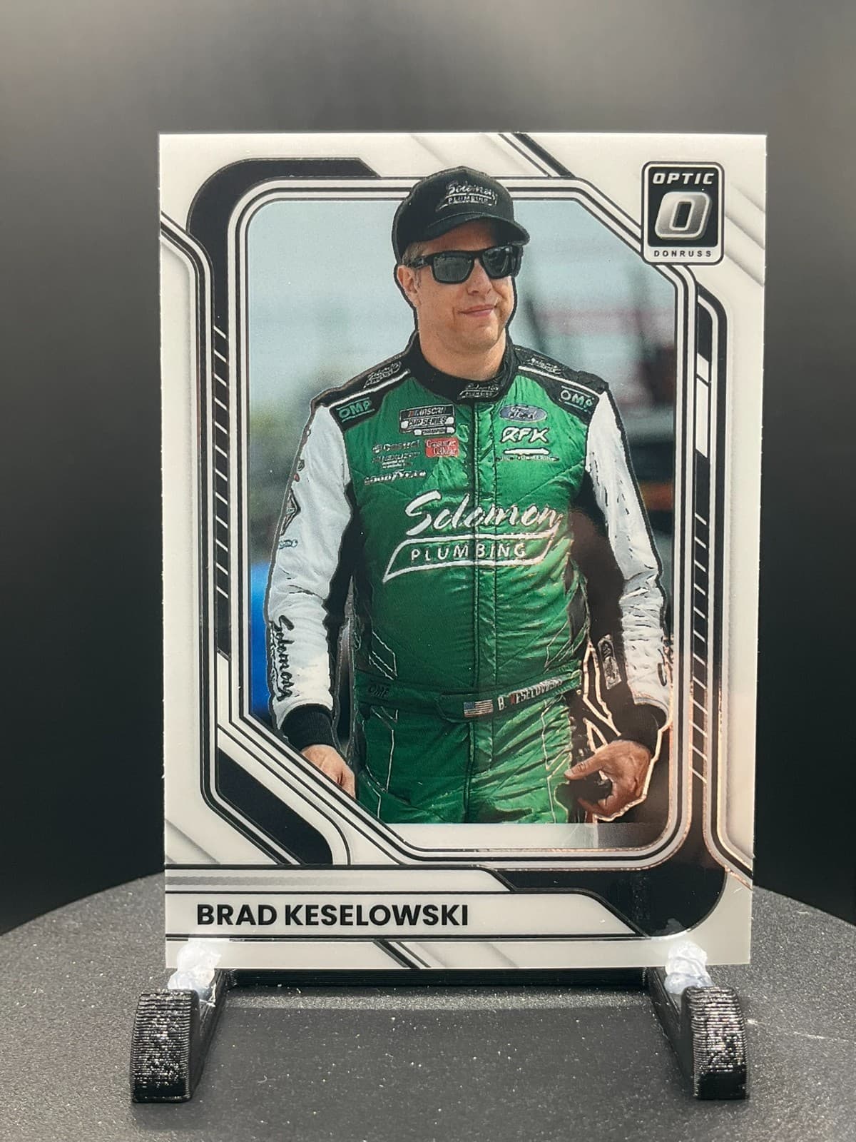 Joey Logano trading card