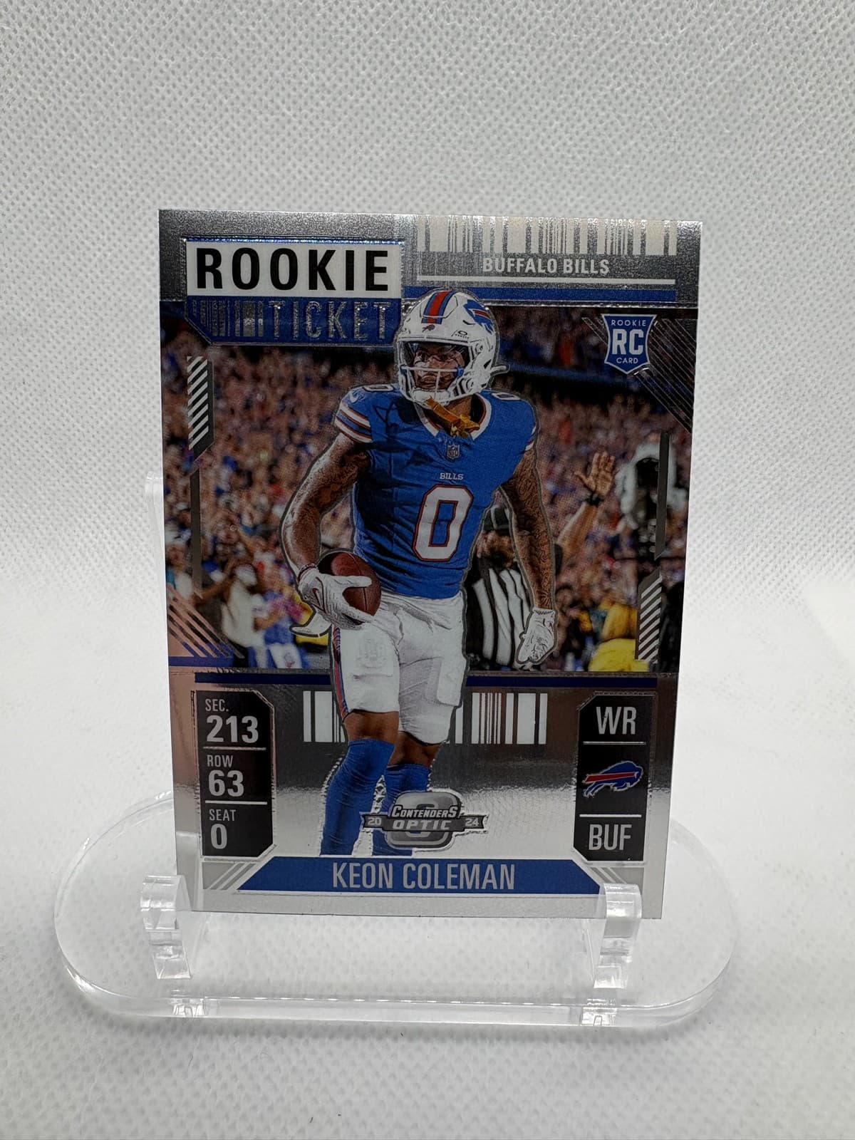 Keon Coleman 2024 panini