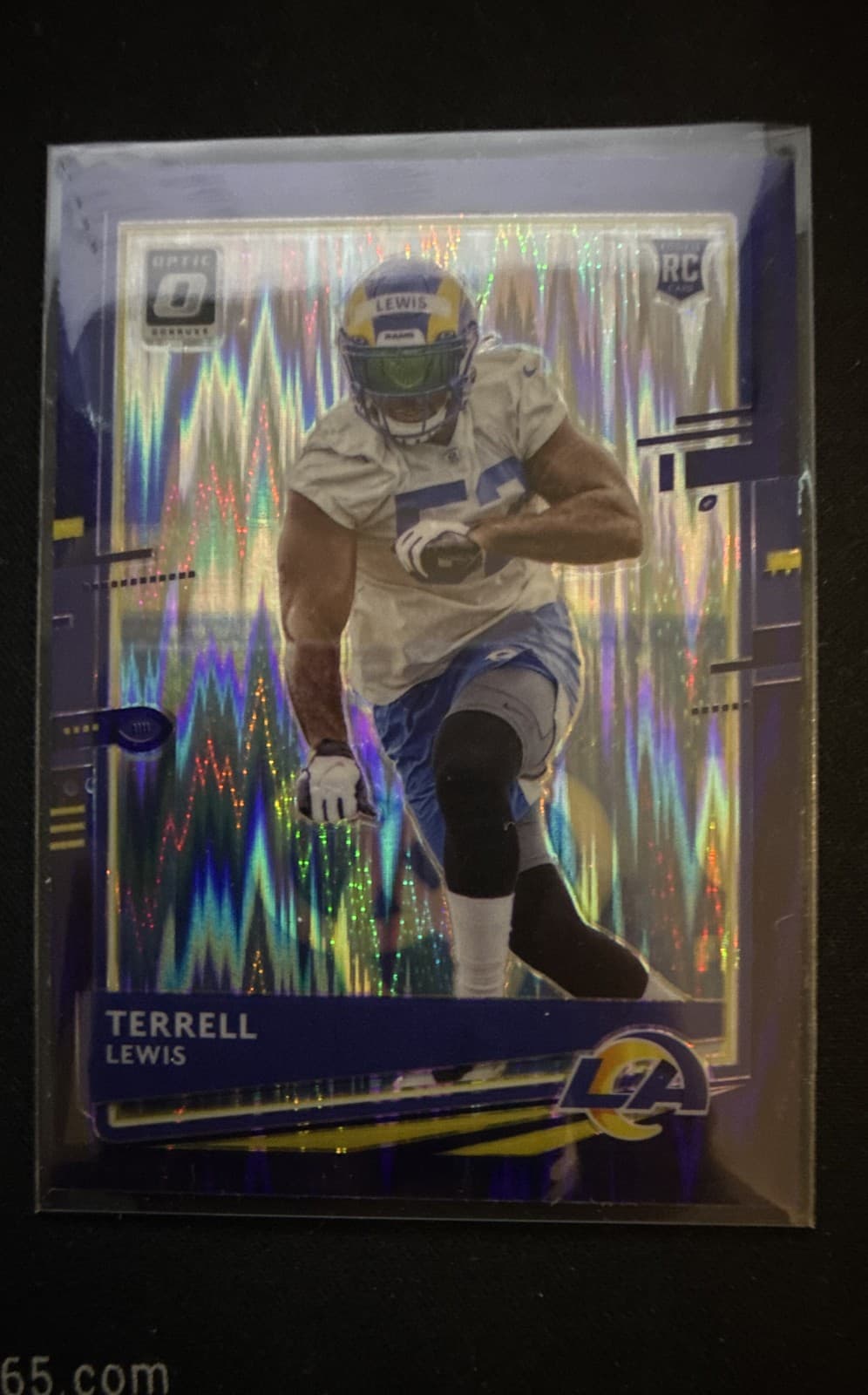 Terrell Lewis trading card