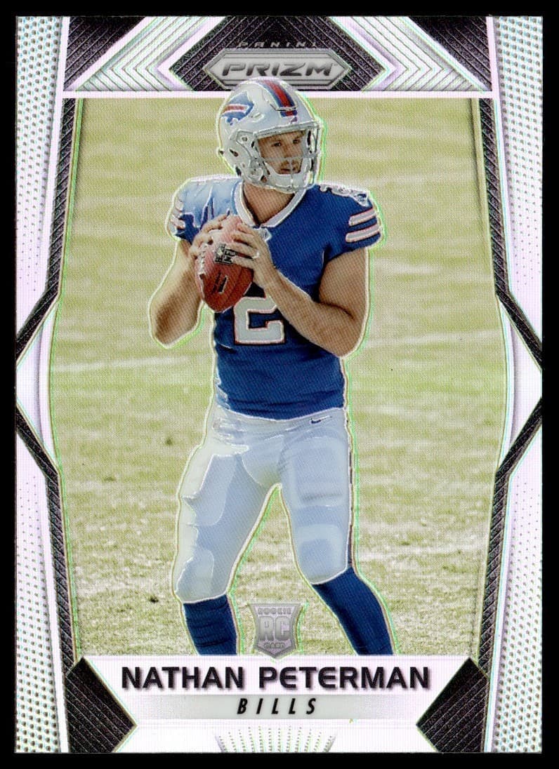 Nathan Peterman 2017 panini Panini Plates & Patches