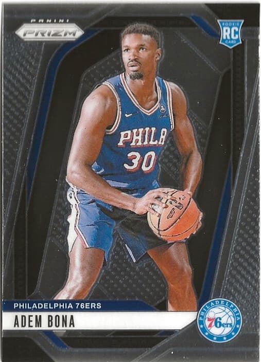 Adem Bona trading card