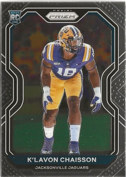 K'Lavon Chaisson trading card