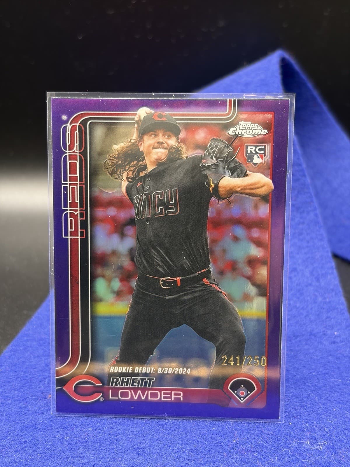 Rhett Lowder trading card