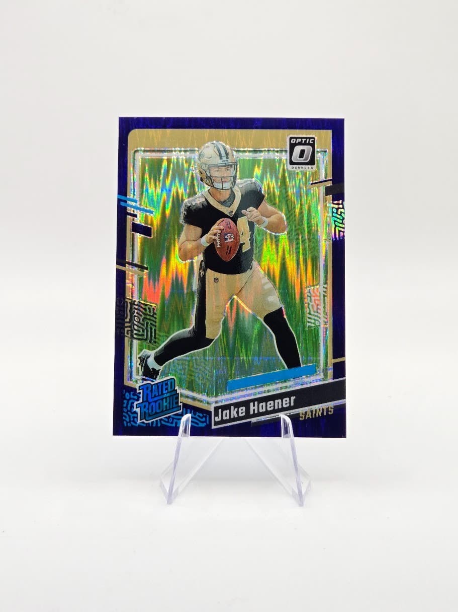 Jake Haener 2023 panini Donruss Optic