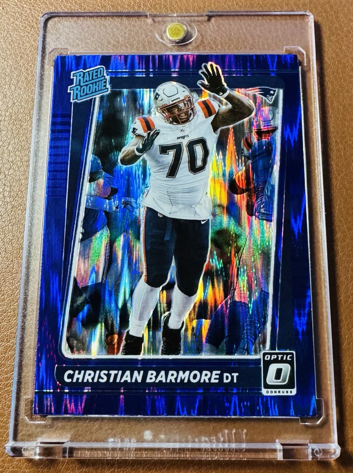 Christian Barmore 2021 panini Panini Donruss Optic