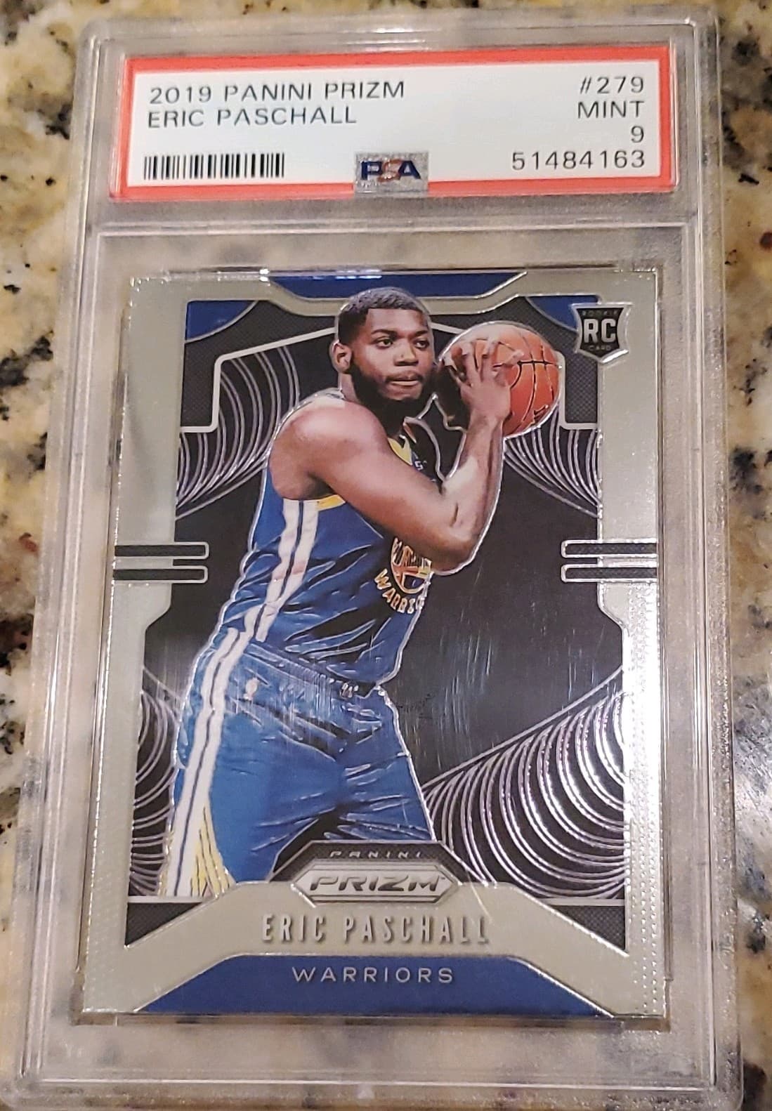 Eric Paschall trading card