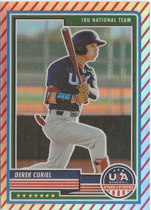 Derek Curiel 2022 panini