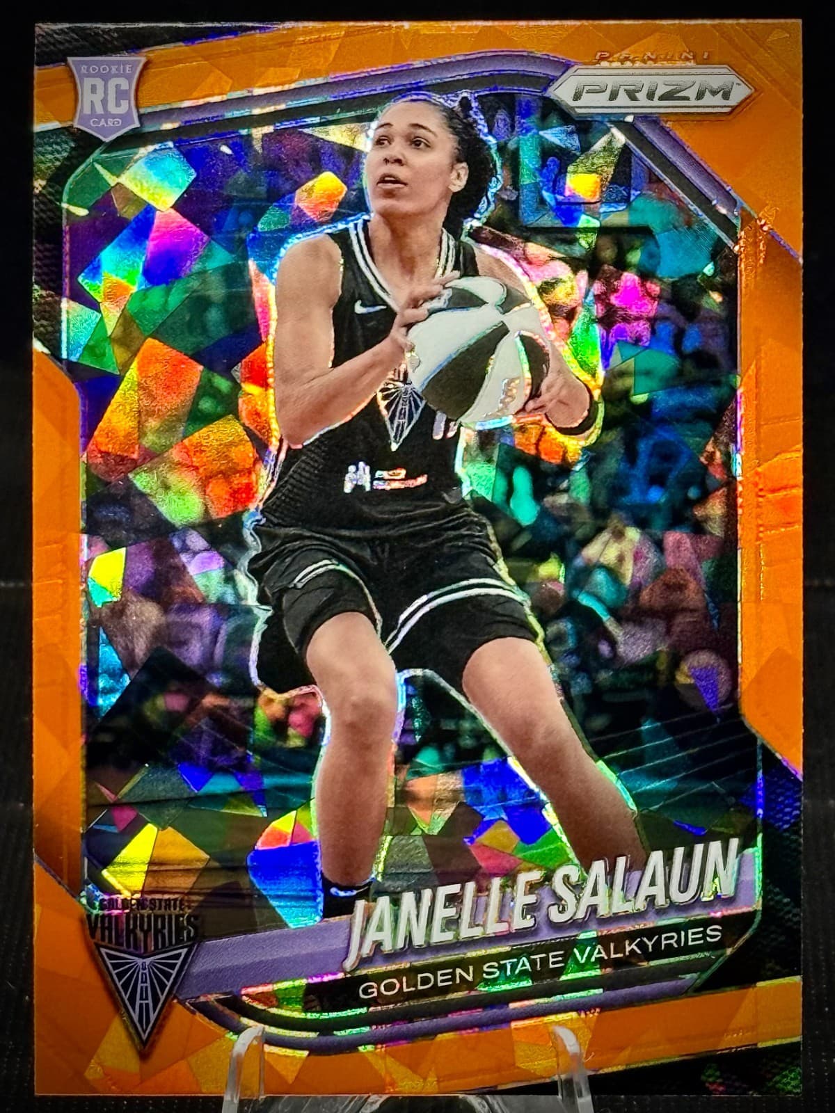 Janelle Salaun trading card