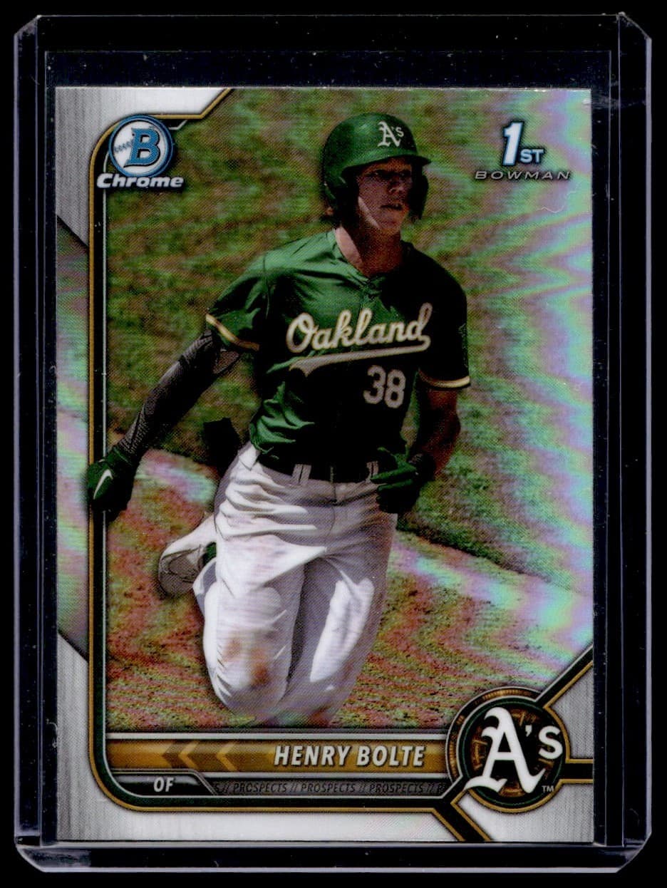 Henry Bolte trading card