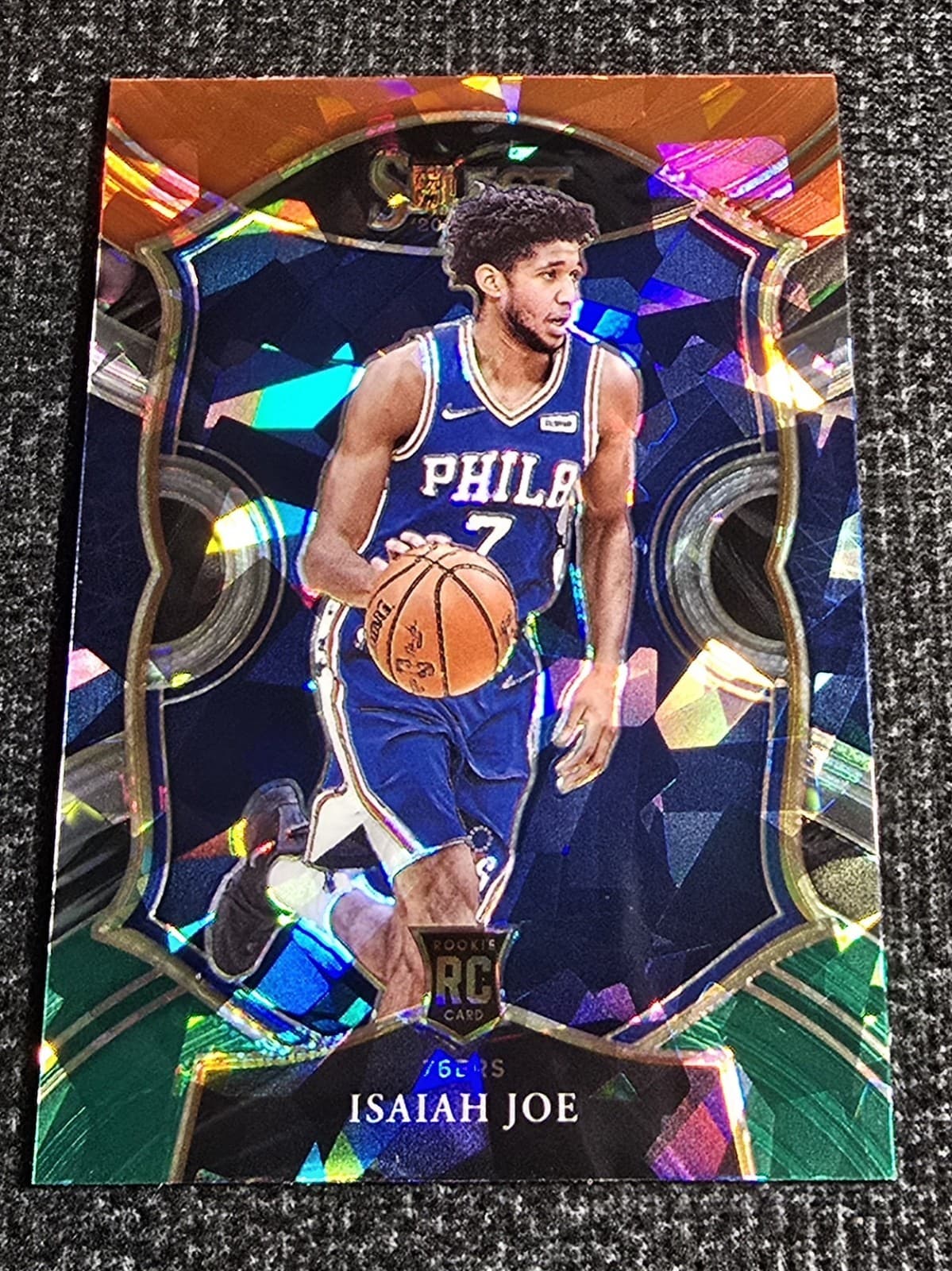Isaiah Joe trading card