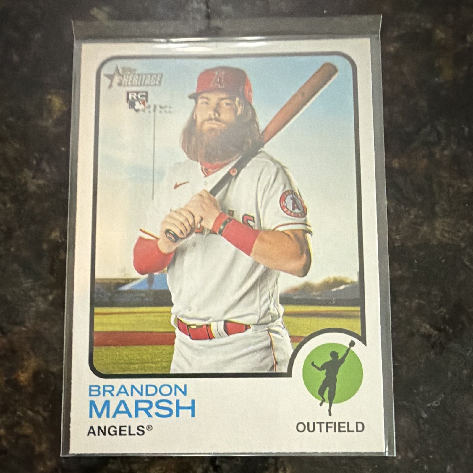 Brandon Marsh 2022 topps Topps Heritage