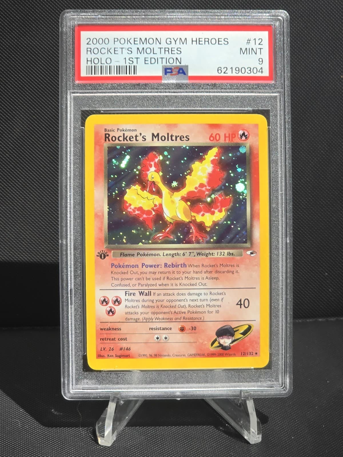 Rocket's Moltres 2000 Pokemon