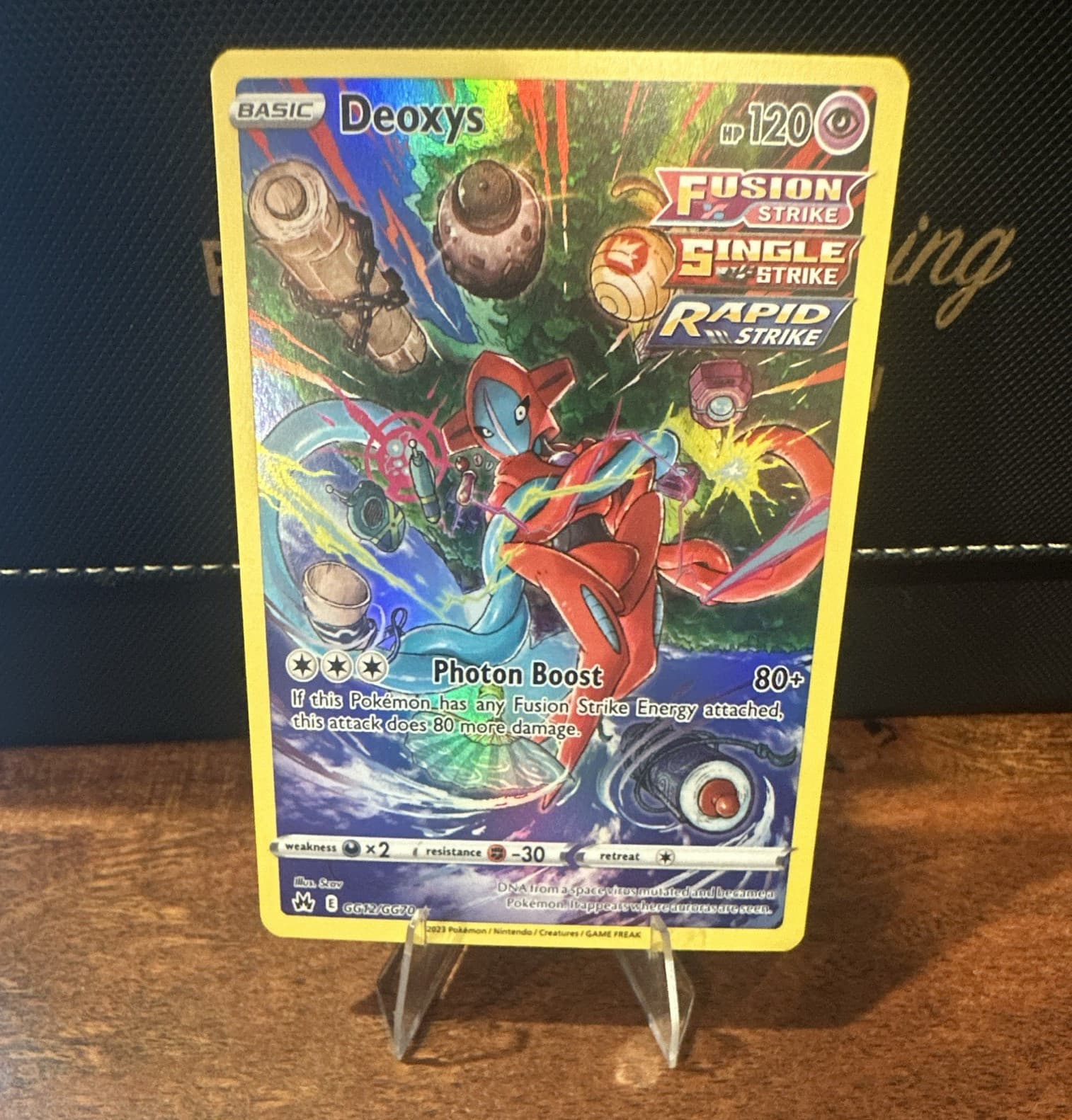 Deoxys trading card