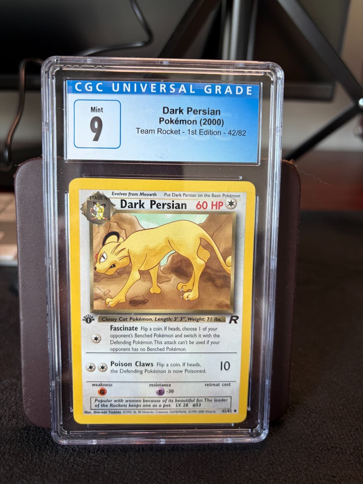 Dark Persian trading card